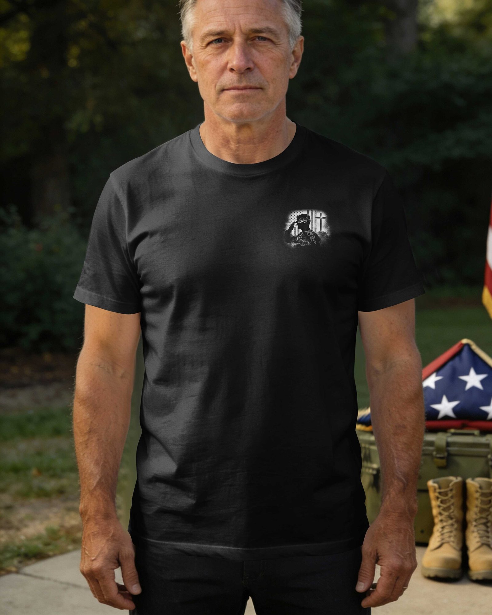 A Soldier By Duty A Man Of God By Choice T-Shirt